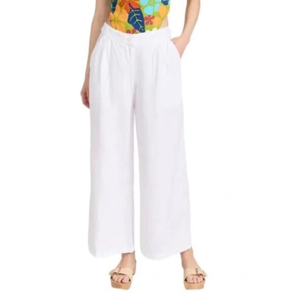 Faithfull the Brand Pants - Faithfull The Brand Circa Pants White Linen Sz S New NWT